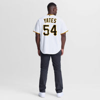 Pittsburgh Pirates Kirby Yates White jersey – view 4