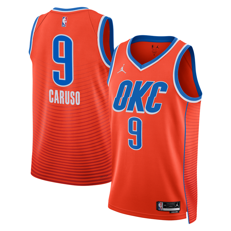 Oklahoma City Thunder Alex Caruso - Orange jersey – view 1