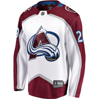 Colorado Avalanche Nathan MacKinnon White jersey – view 3