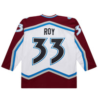Colorado Avalanche Patrick Roy White jersey – view 4