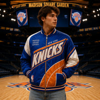 NYK Court Lines - Color-Blocked Statement Outerwear - main