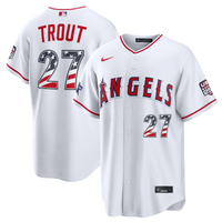 Los Angeles Angels White jersey – view 2