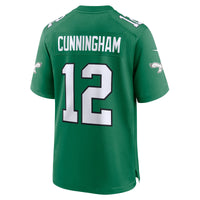 Philadelphia Eagles Randall Cunningham Kelly Green jersey – view 4