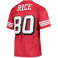 San Francisco 49ers Jerry Rice Scarlet jersey – view 4