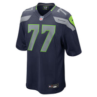 Seattle Seahawks Bryce Cabeldue Navy jersey – view 3
