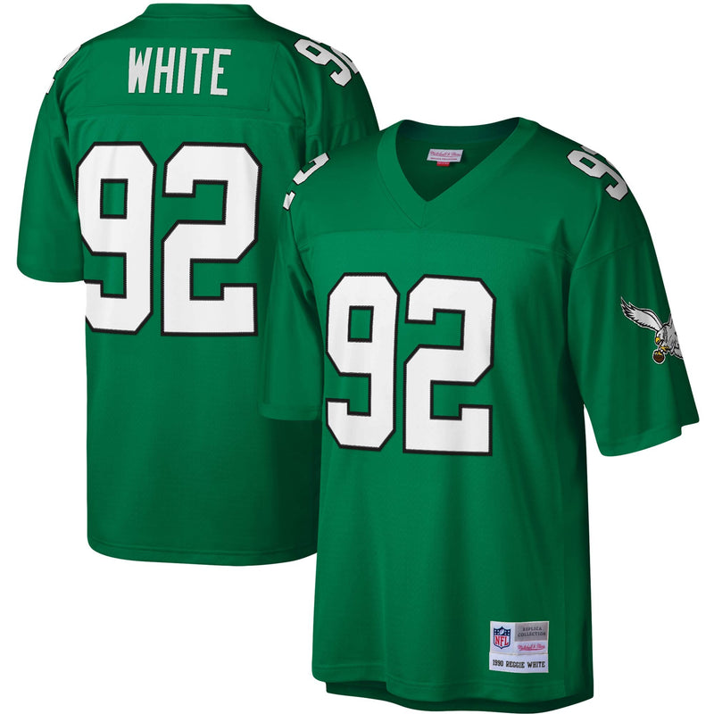 Philadelphia Eagles Reggie White Kelly Green jersey – view 1