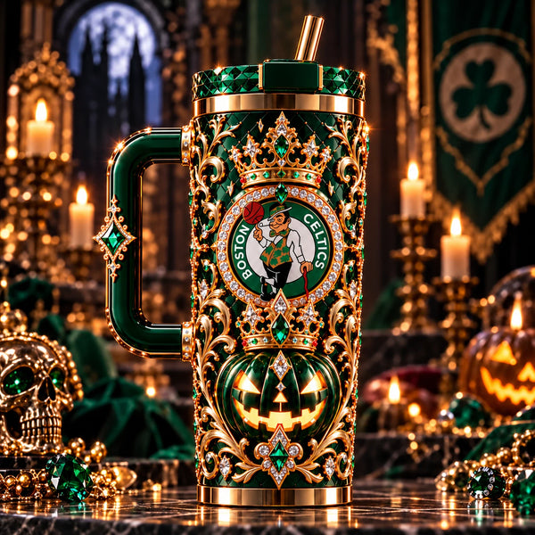 BOS Emerald Regalia - Jeweled Crown and Lantern Tumbler - main