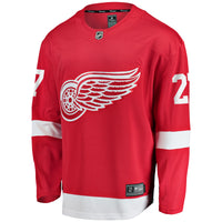 Detroit Red Wings Michael Rasmussen Red jersey – view 3