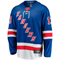 New York Rangers Alexis Lafreniere Blue jersey – view 3