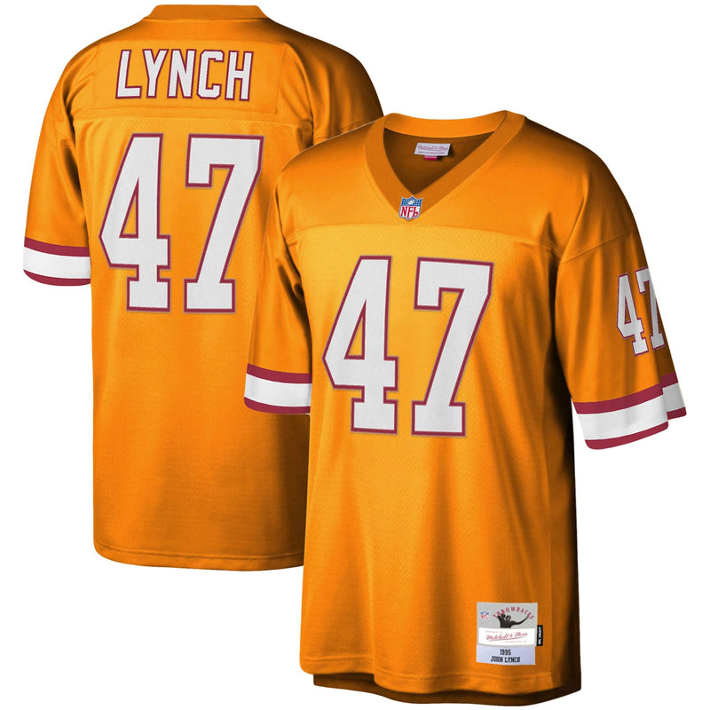 Tampa Bay Buccaneers John Lynch Orange jersey – view 1