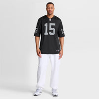 Las Vegas Raiders Fernando Mendoza Black jersey – view 5