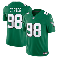 Philadelphia Eagles Jalen Carter Kelly Green jersey – view 2
