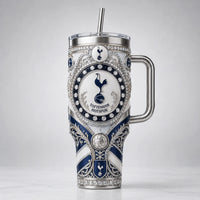 TOT - Heritage Crest in Navy and Silver Relief - main
