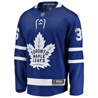 Toronto Maple Leafs Dakota Mermis Blue jersey – view 3
