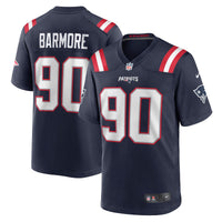 New England Patriots Christian Barmore Navy jersey – view 1