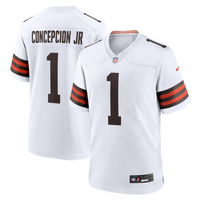 Cleveland Browns KC Concepcion Jr. White jersey – view 2