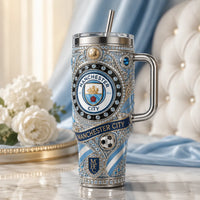 MCI in Full Regalia - Crest, Crystals and Sky Blue Elegance - main
