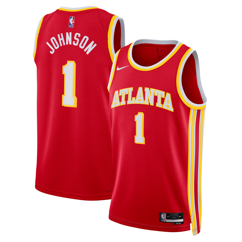 Atlanta Hawks Jalen Johnson - Red jersey – view 1
