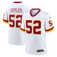 Washington Commanders Sonny Styles White jersey – view 2