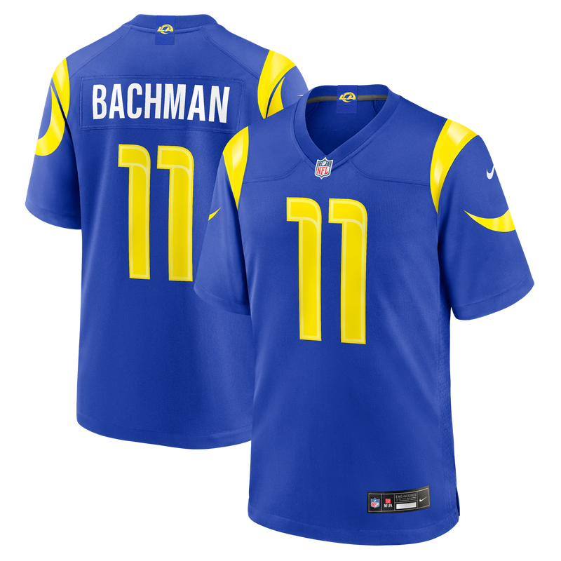 Los Angeles Rams Alex Bachman Royal jersey – view 1
