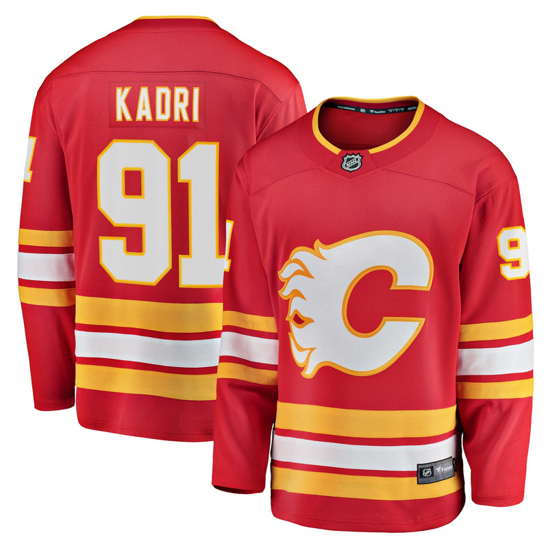 Calgary Flames Nazem Kadri Red jersey – view 1