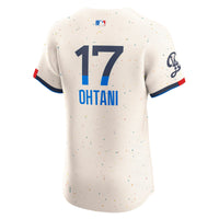 Los Angeles Dodgers Shohei Ohtani Cream jersey – view 4