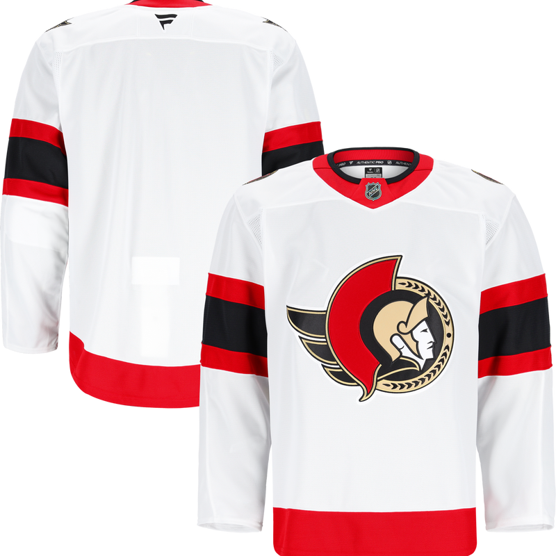 Ottawa Senators White jersey – view 1
