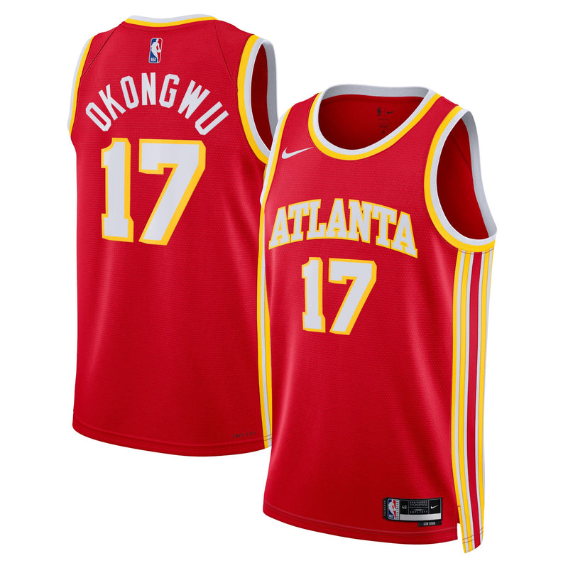 Atlanta Hawks Onyeka Okongwu - Red jersey – view 1