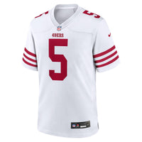 San Francisco 49ers Mike Evans White jersey – view 3