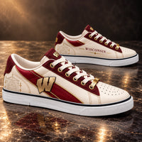 WIS Crimson and Cream - Heritage Low-Top Sneaker Study - main