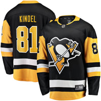 Pittsburgh Penguins Ben Kindel Black jersey – view 1