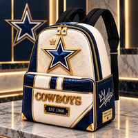 DAL Star Club - Ivory and Navy Heritage Backpack - main