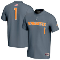 Tennessee Volunteers Lightweight Baseball Gray jersey – view 2