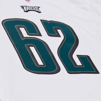 Philadelphia Eagles Jason Kelce White jersey – view 6