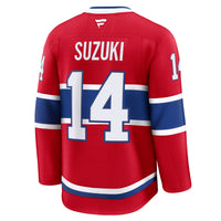 Montreal Canadiens Nick Suzuki Red jersey – view 4
