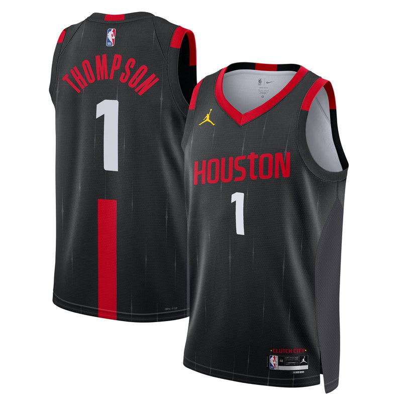 Houston Rockets Amen Thompson - Black jersey – view 1