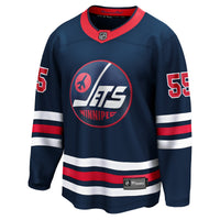 Winnipeg Jets Mark Scheifele Navy jersey – view 3
