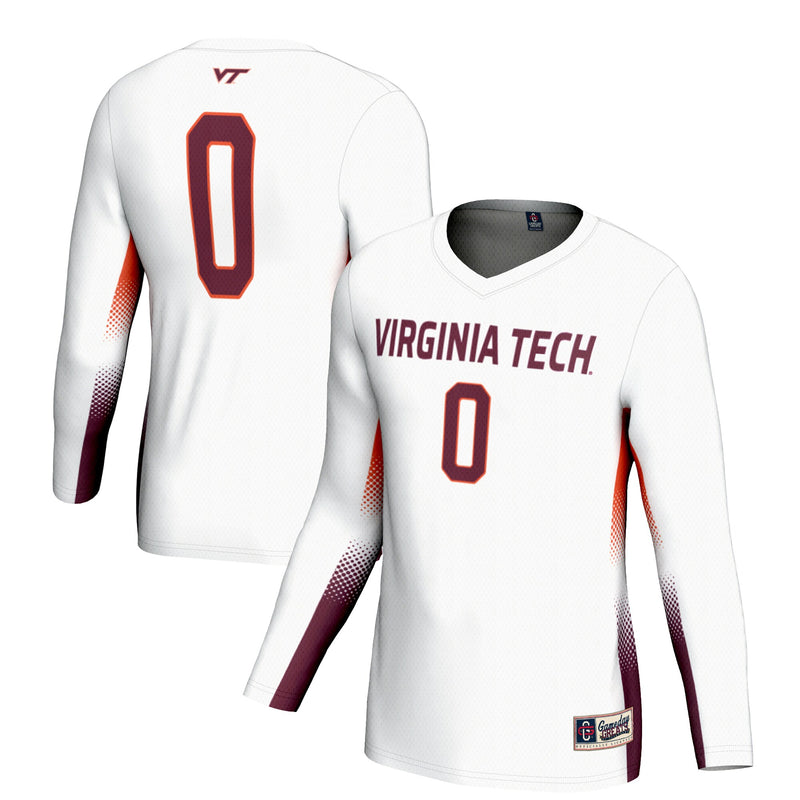 Virginia Tech Hokies White jersey – view 1