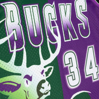 Milwaukee Bucks Green/Purple jersey – view 5