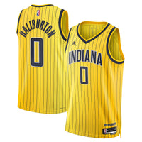 Indiana Pacers Tyrese Haliburton - Gold jersey – view 1