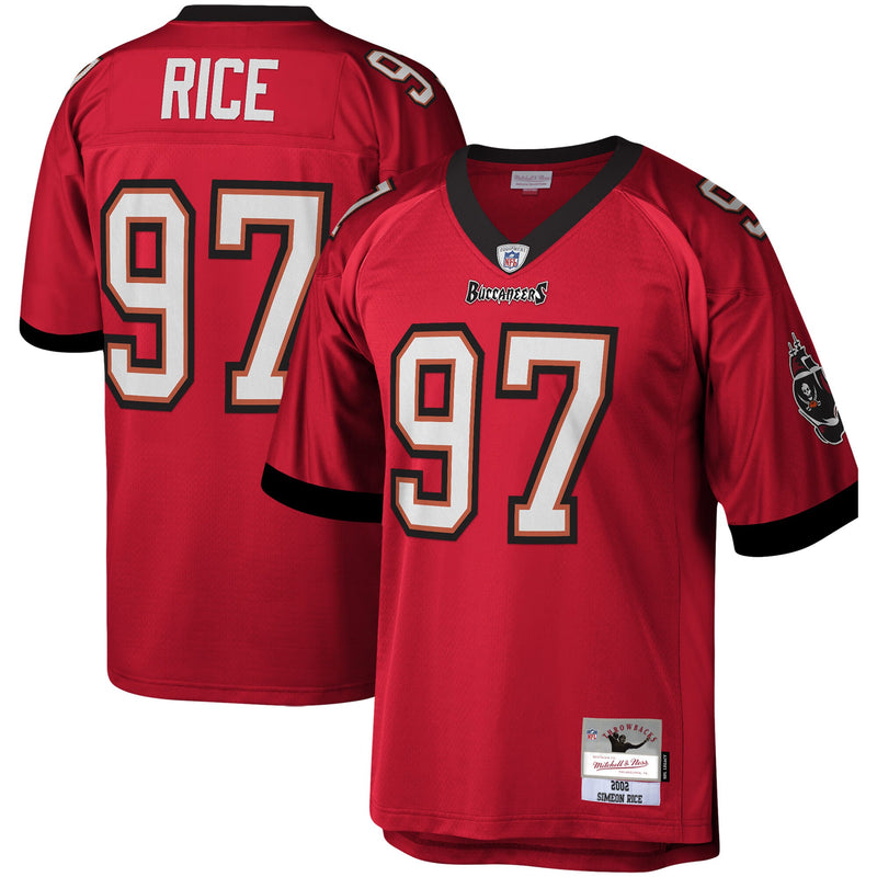Tampa Bay Buccaneers Simeon Rice Red jersey – view 1