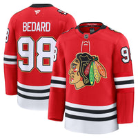 Chicago Blackhawks Connor Bedard Red jersey – view 2