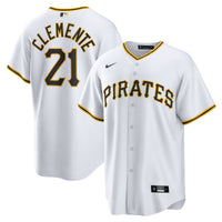 Pittsburgh Pirates Roberto Clemente White jersey – view 2
