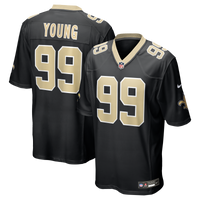 New Orleans Saints Chase Young Black jersey – view 2