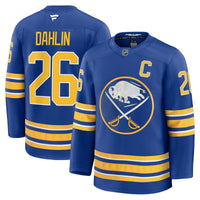 Buffalo Sabres Rasmus Dahlin Royal jersey – view 1