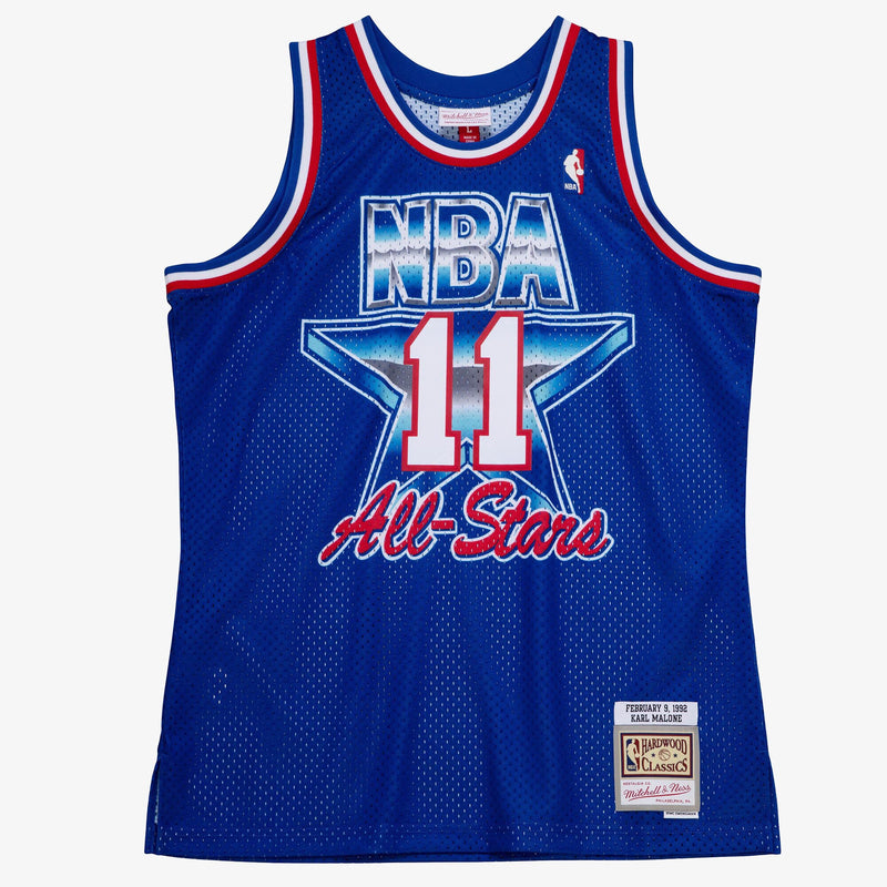 NBA All-Star West Mitchell & Ness Swingman Jersey Karl Malone 1992 – view 1