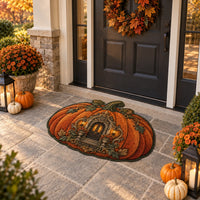 Pumpkin Manor - A Quiet Autumn Study in Ornament and Warm Light - main