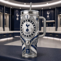TOT - Heritage Crest in Navy and Silver Relief - main