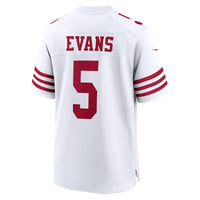 San Francisco 49ers Mike Evans White jersey – view 4