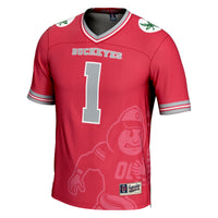 Ohio State Buckeyes Icon Scarlet jersey – view 3